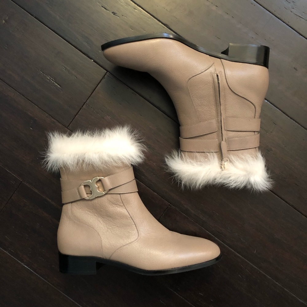 SOLD! Tory Burch Genuine Leather Ankle Bootie